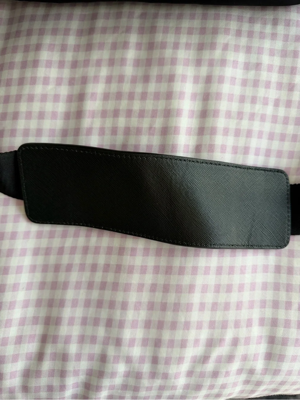 Prada Black Nylon Messenger Satchel, never used